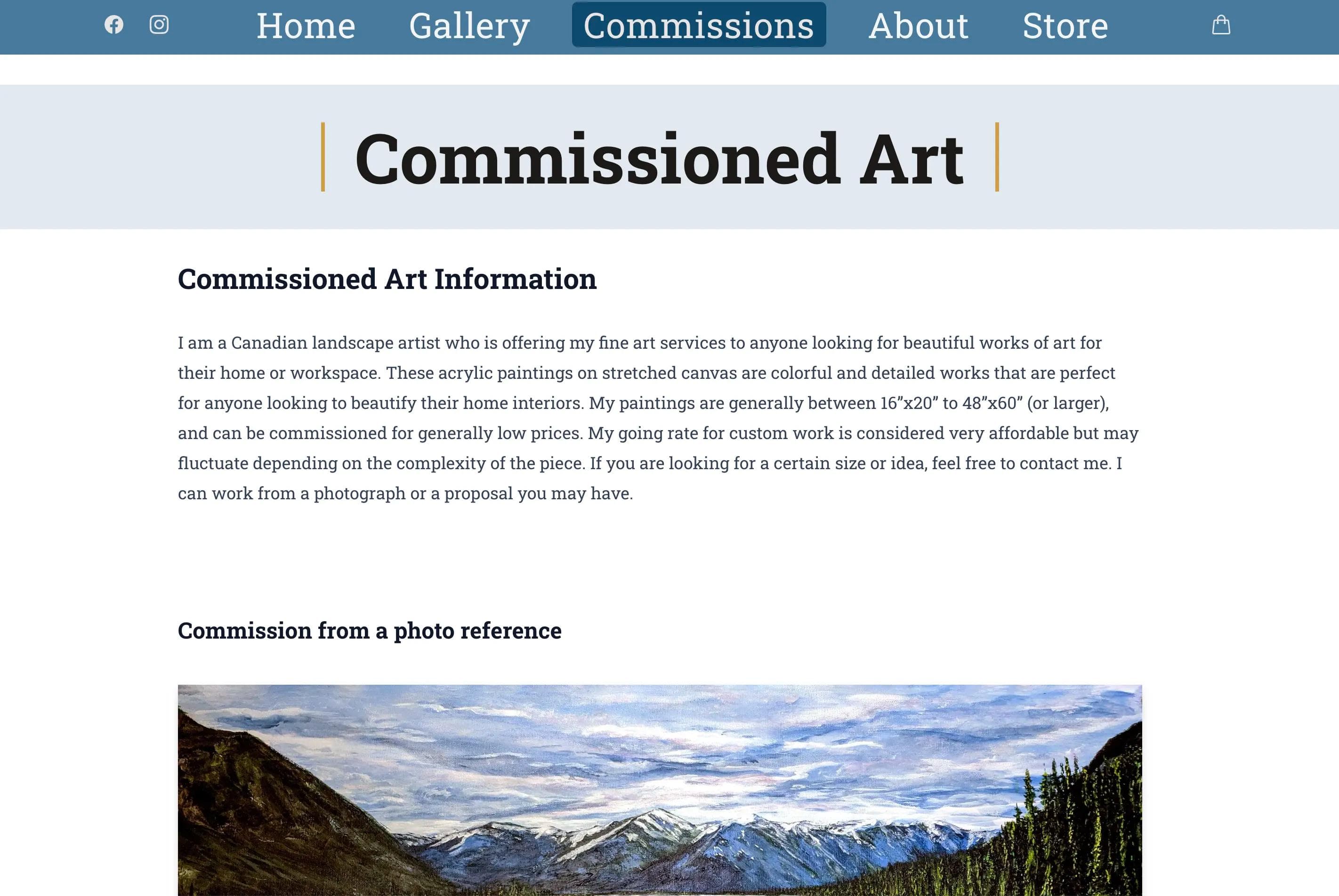 Website Page