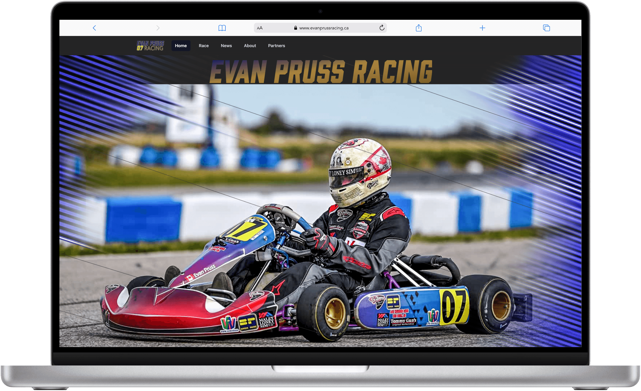 Evan Pruss Racing Web Tour